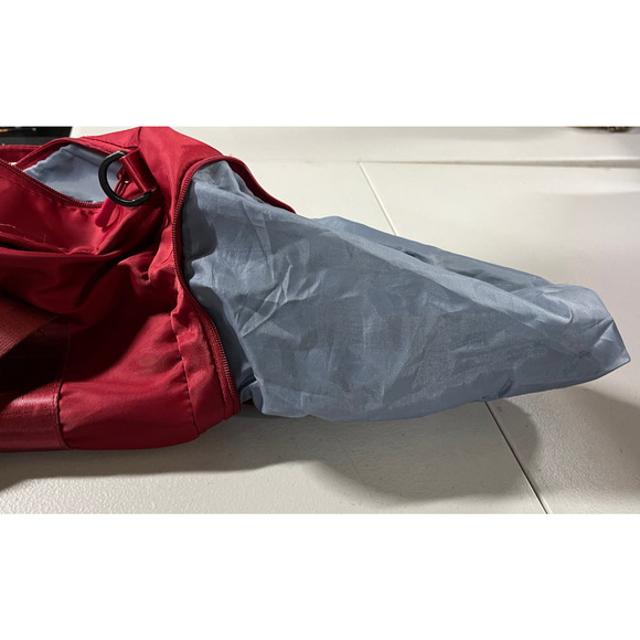 Victoria’s Secret PINK Sequin Logo Duffel Gym Bag Shoe Compartment Waterproof - Picture 11 of 13